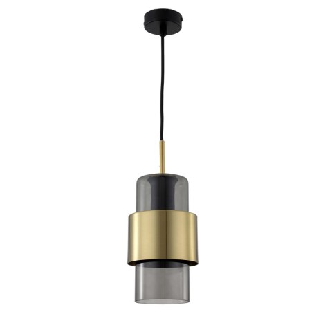 Lampa wisząca Miele złota/dymna LP-866/1P L SM/GD