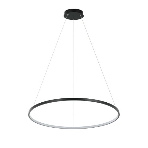 Lampa wisząca Ring średni 4000K 1xLED czarny LP-909/1P 4M BK