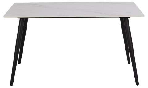 Stół Wicklow biały/czarny