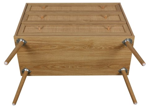 Komoda Ballo 3 szuflady naturalna