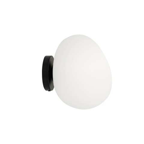 STONES lampa sufitowa plafon 30cm 1x40W E27 klosz biały