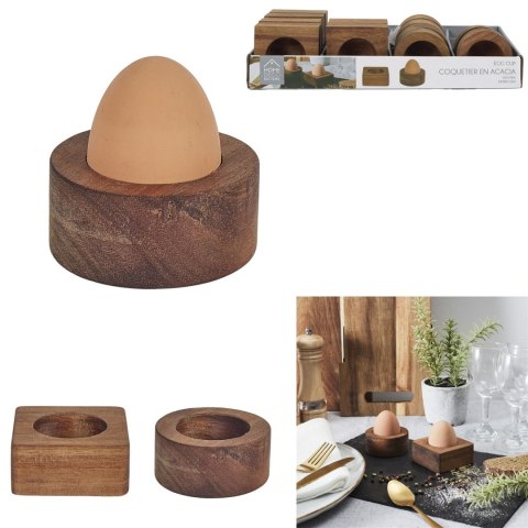 Podstawka na jajko akacja okrągła