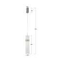 Lampa wisząca Ambiente LED CCT chrom LP-1510/1P CH