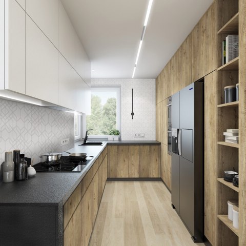 Magnetic Moon reflektor 10W czarny 3000K