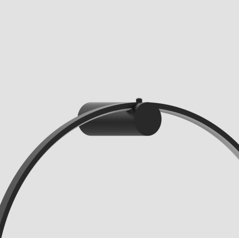 Mirror kinkiet duży czarny CCT