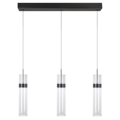 Lampa wisząca Ambiente 3 grafitowa LED CCT