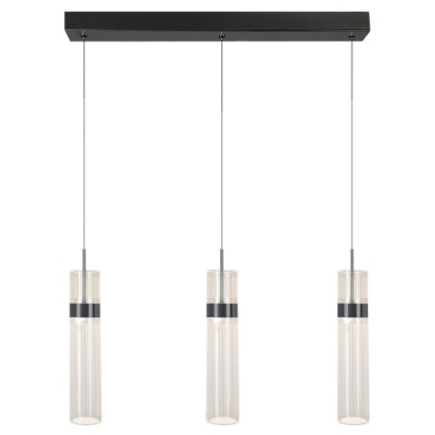 Lampa wisząca Ambiente 3 grafitowa LED CCT