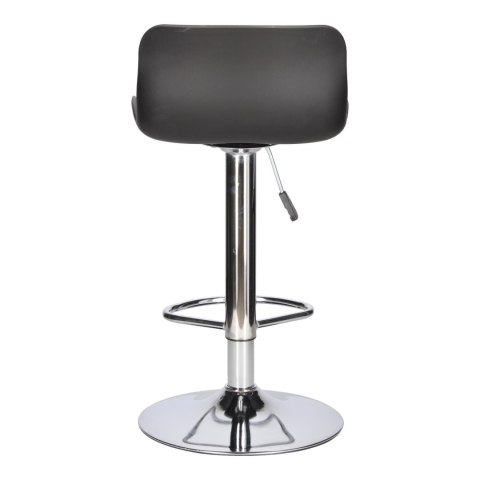 Stołek barowy Inge czarny/ chrom