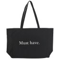 Torba shopper Must Have czarna