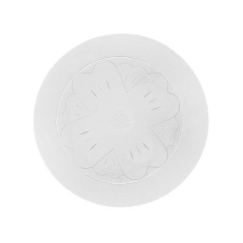 Korek do zlewu silikonowy biały