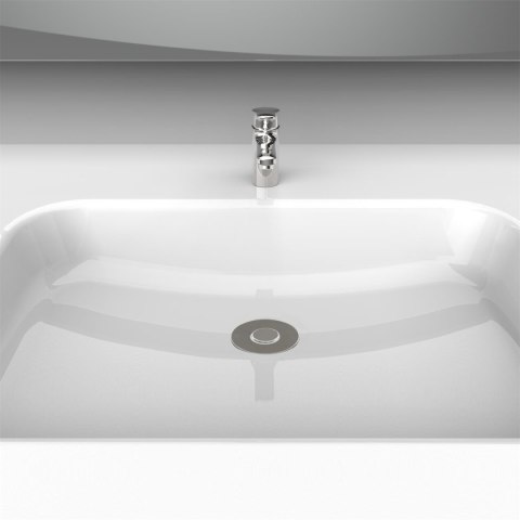 Korek do zlewu uniwersalny 6cm chromowany