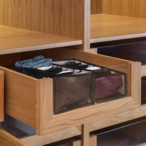 Organizer do szuflady na odzież czarny