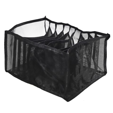 Organizer do szuflady na odzież czarny