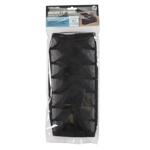 Organizer do szuflady z bielizną czarny