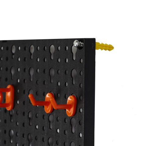 Panel ścienny do przechowywania narzędzi 16 elementów