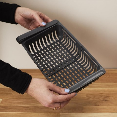 Podwieszany kosz do lodówki bordowy