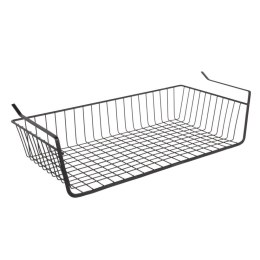 Podwieszany kosz podpółkowy L czarny