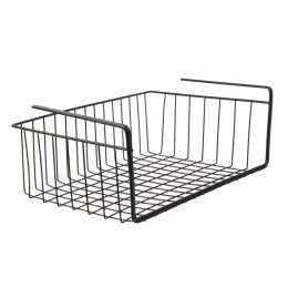 Podwieszany kosz podpółkowy M czarny