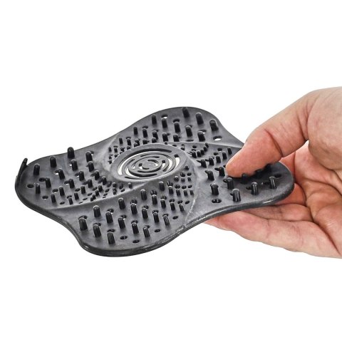 Silikonowe sitko do umywalki czarne