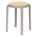 Stołek Zula szary