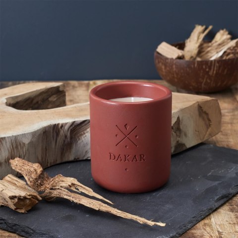 Świeca Earth Dakar terracota