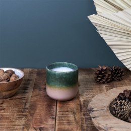 Świeca Glaze S w ceramice zielona