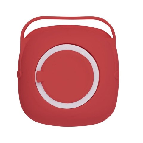 Szczotka do naczyń z pojemnikiem na płyn czerwony