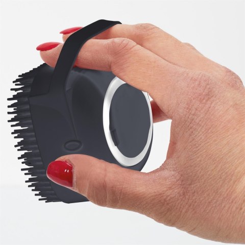 Szczotka do naczyń z pojemnikiem na płyn czerwony