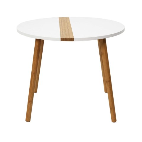 Zestaw 2 stolików kawowych Paraiba biały/naturalny