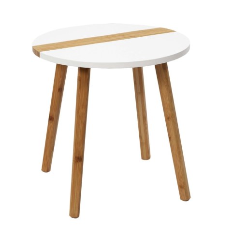 Zestaw 2 stolików kawowych Paraiba biały/naturalny