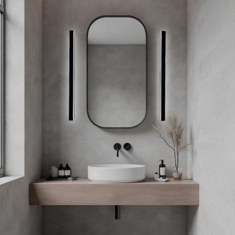 Kinkiet Bodo 60 cm czarny IP54 LED CCT