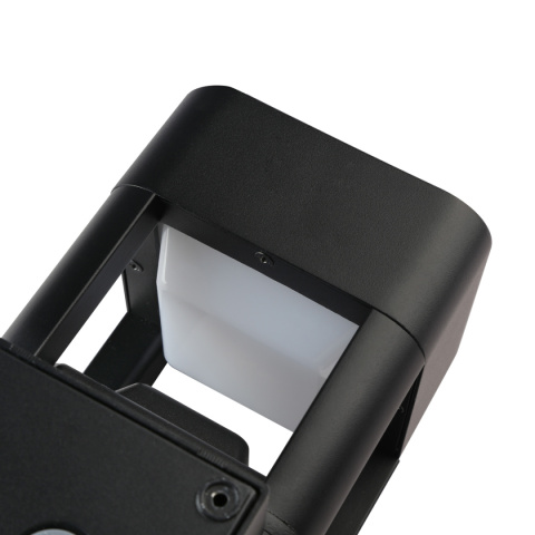 Kinkiet elewacyjny zewnętrzny Nutri OWL-22982-BK