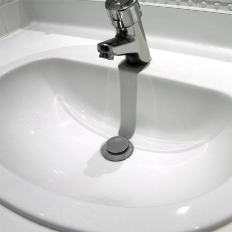 Korek do zlewu silikonowy fioletowy