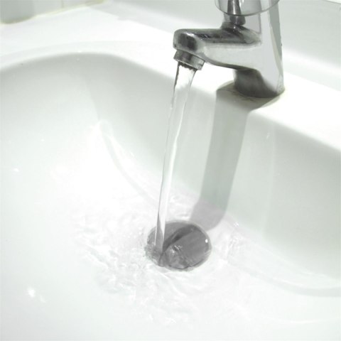 Korek do zlewu silikonowy niebieski