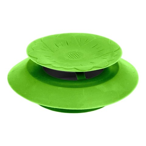 Korek do zlewu silikonowy zielony