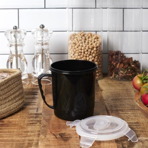 Kubek na zupę 630ml czarny