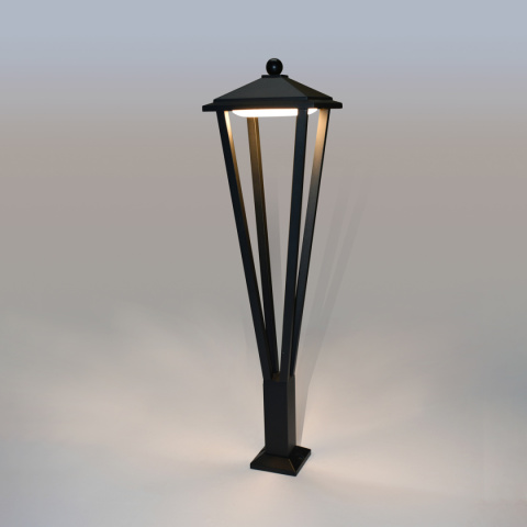 Lampa ogrodowa stojaca Bons OFL-22474-L-BK