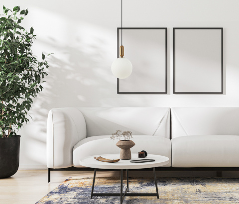 Lampa wisząca ALDEVA PND-02340-1L-BRO