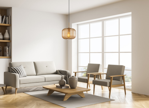 Lampa wisząca GAVINO PND-26476-1-BRO-AMB