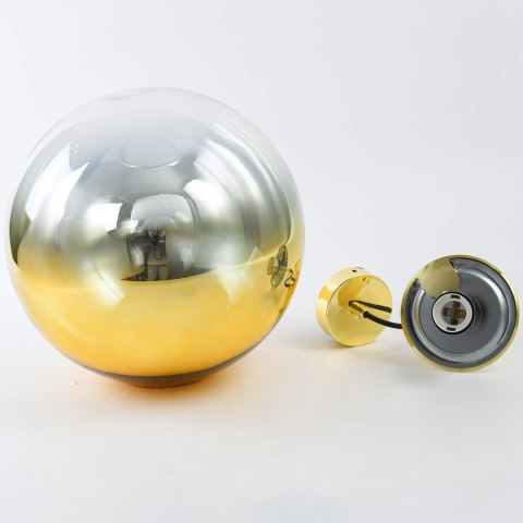 Lampa wisząca Palla złota 1xE14
