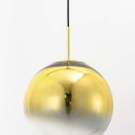 Lampa wisząca Palla złota 1xE14