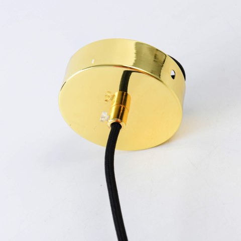 Lampa wisząca Palla złota 1xE14