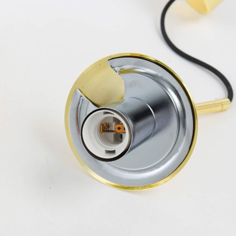 Lampa wisząca Palla złota 1xE14