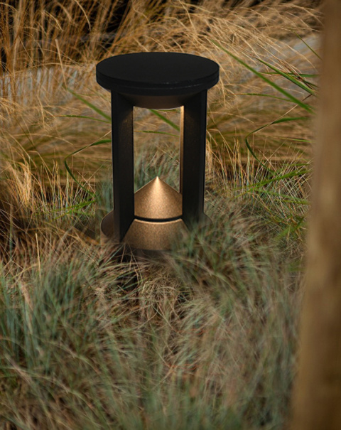 Lampa zewnętrzna stojąca ogrodowa Namad OFL-52052-S-BK