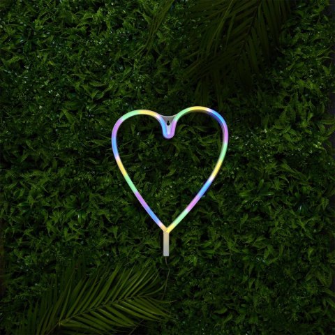 Lampka LED neon Serce