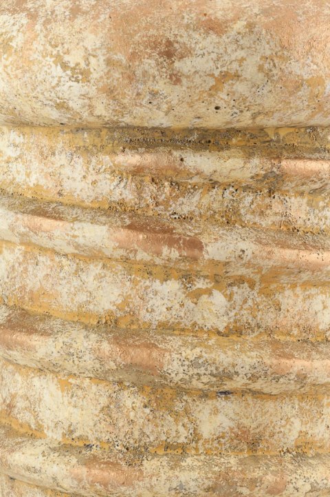 Doniczka, osłonka dekoracyjna ZERO SWIRL- XL krem