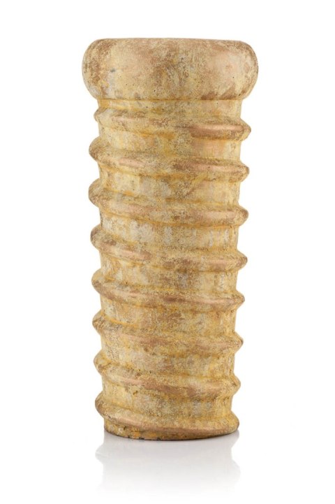 Doniczka, osłonka dekoracyjna ZERO SWIRL krem