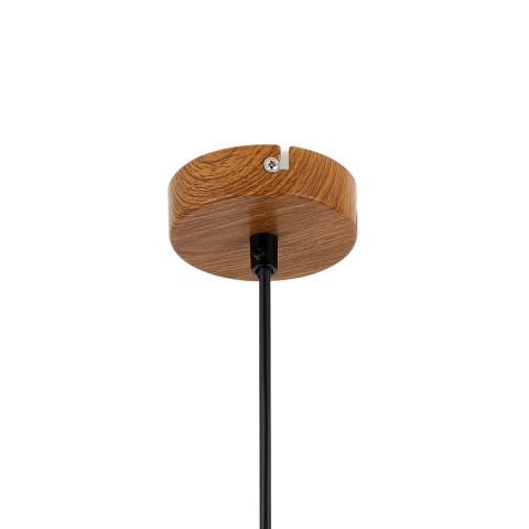 Lampa wisząca klosz dymiony NASTER PND-23051-1-WO