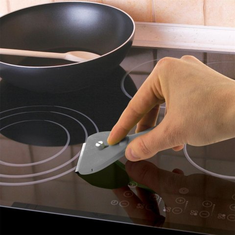 Skrobak do ceramiki/ szkła z 5 ostrzami szary