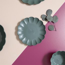 Talerz deserowy Iris 20,5cm szary ciemny